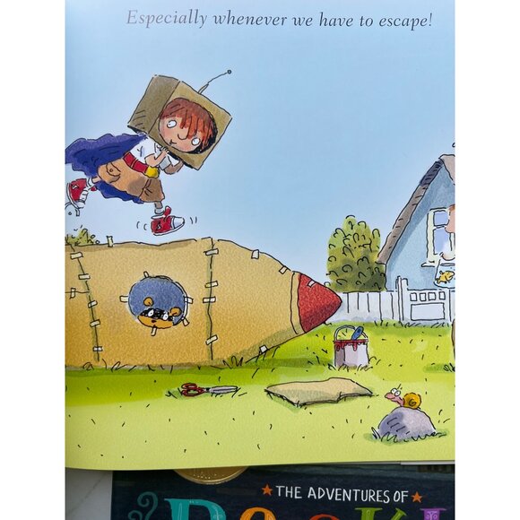 Children will Enjoy these Books about Super Heroes Imaginary Friends & The Zoo - Picture 2 of 8